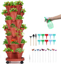 Vertical Planter with 7 Tiers for Indoor and Outdoor Gardening