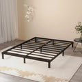 King Size Bed Frame No Box Spring Needed - Heavy Duty 3000 lb Support