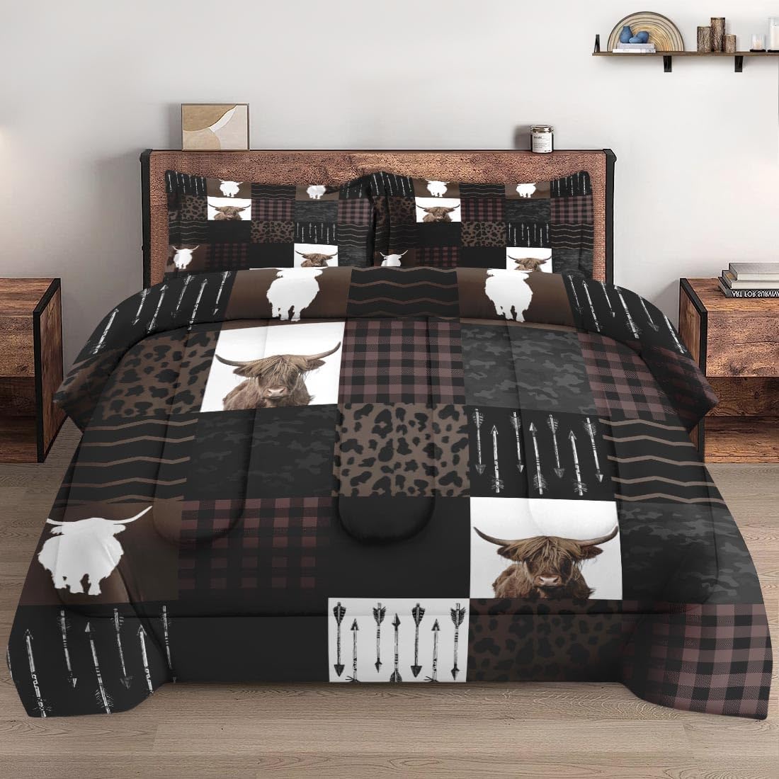 Twin Size Comforter Set with Pillowcase for Cozy Bedroom Decor