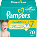 Pampers Baby Diapers Swaddlers Size 7 70 Count - Ultra Absorbent
