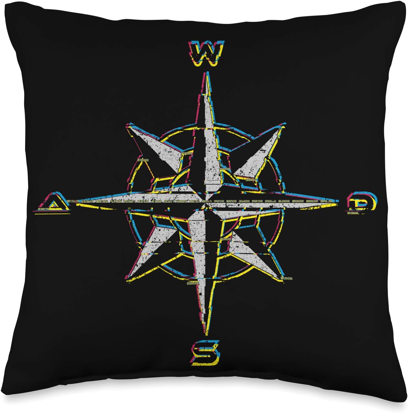 Retro 80s Gaming Throw Pillow - Computer Gamer Must-Have