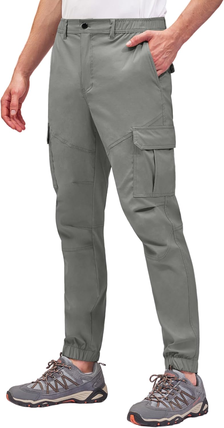 PULI Men's Waterproof Hiking Pants for Outdoor Adventures