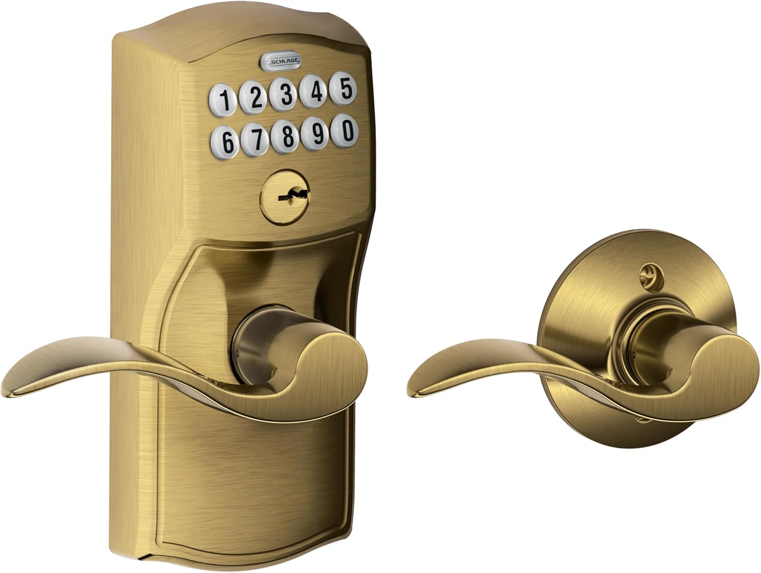 SCHLAGE FE575 CAM 609 ACC Camelot Keypad Entry with Auto-Lock