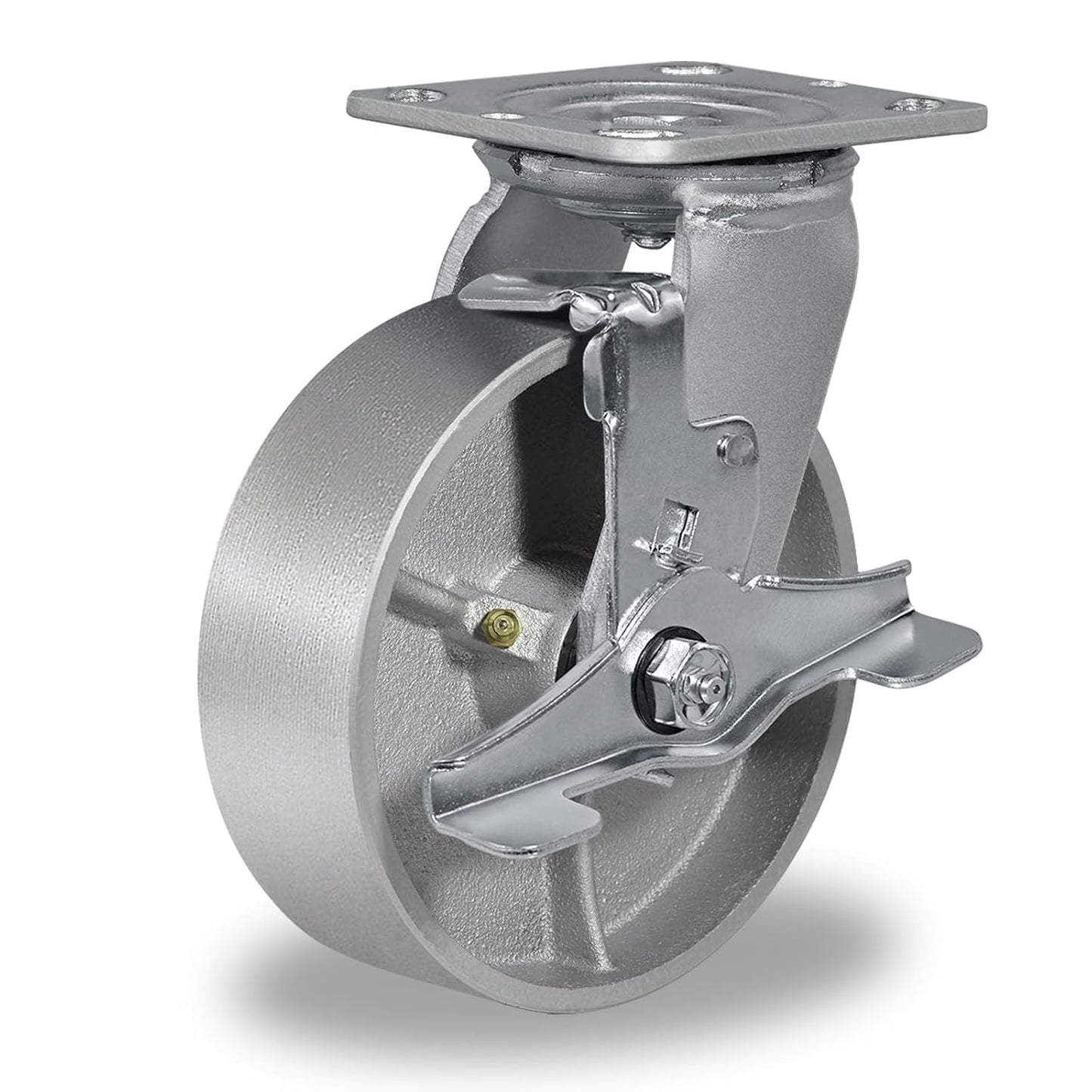 Heavy Duty Industrial Casters with 1250 lbs Load Capacity