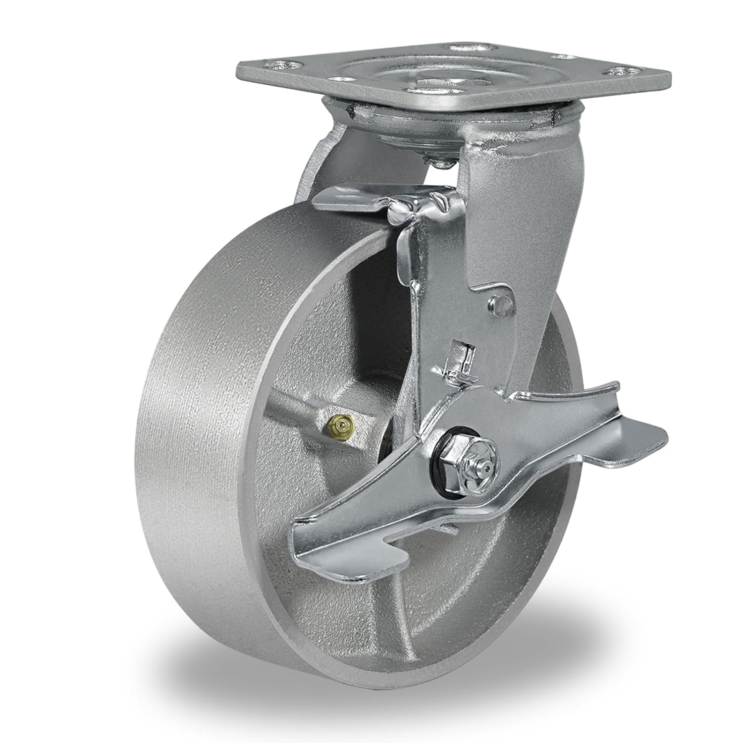 Heavy Duty Industrial Casters with 1250 lbs Load Capacity