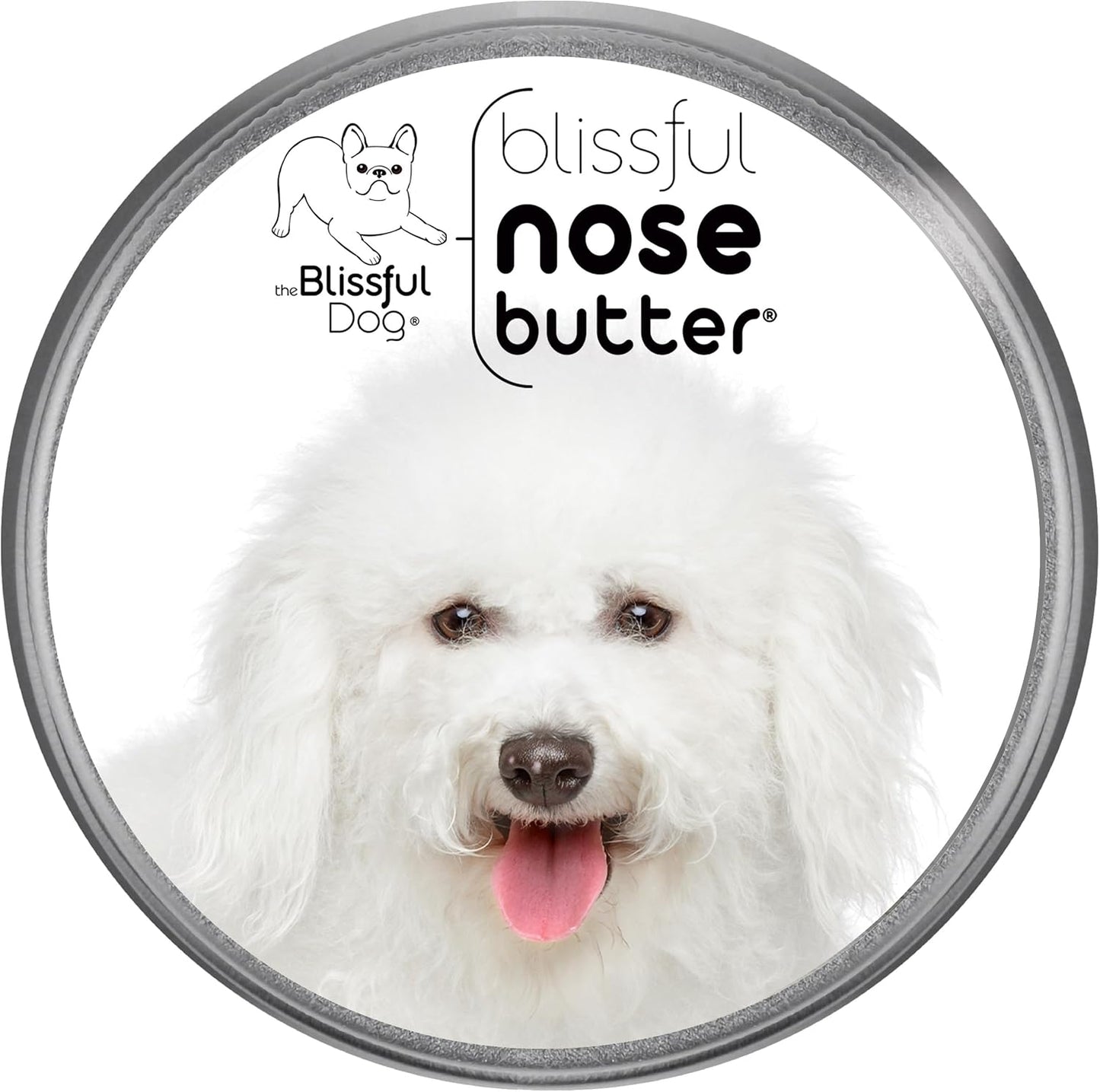 Bichon Frise Unscented Nose Butter for Soft and Healthy Noses
