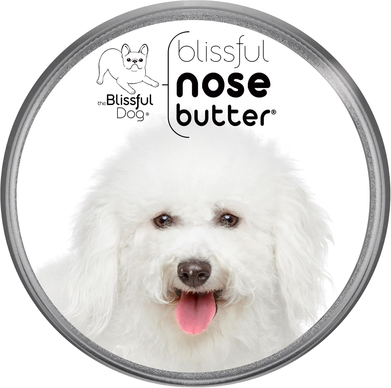 Bichon Frise Unscented Nose Butter for Soft and Healthy Noses
