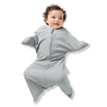SleepingBaby Zipadee-Zip Transition Swaddle - Warm Fleece for 3-6 mo