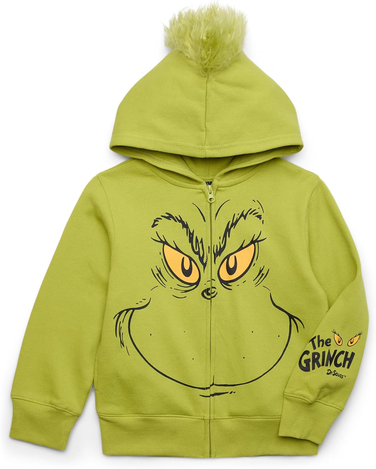 Cozy Grinch Hoodie for Boys, Sizes 4-18