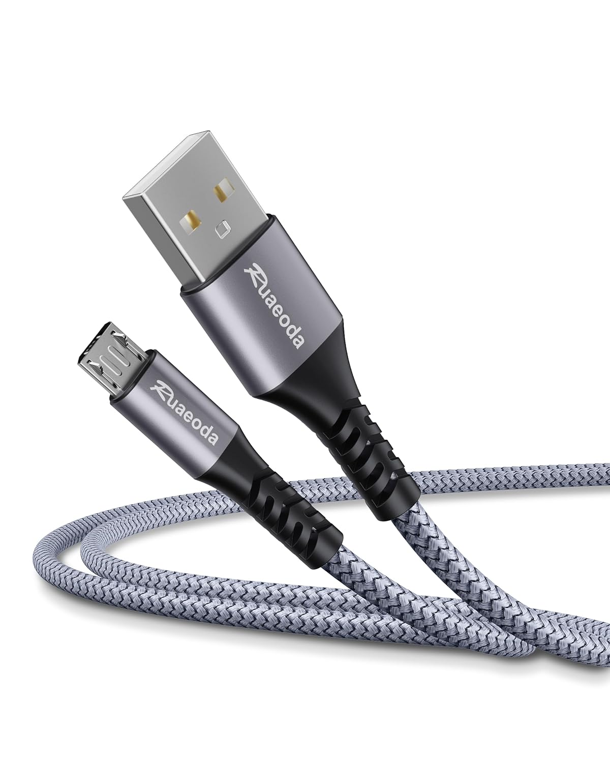 High Speed Micro USB 6ft Charger Cord 2PACK - Ruaeoda