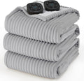Bedsure GentleSoft Electric Blanket Queen Size - Dual Control Comfort