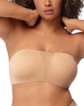 Strapless Bra for Big Bust Women - Plus Size Full Coverage Support