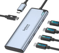 USB C Splitter Dual 4K/60Hz Hub - USB C to Dual USB C Monitors