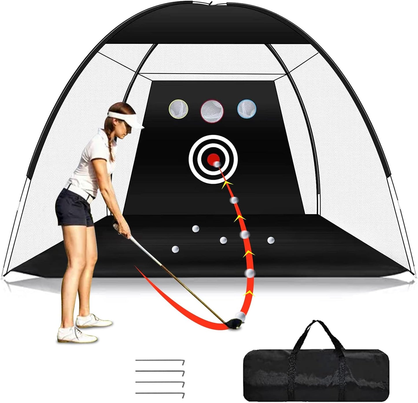 Durable Golf Net for Pro Practice