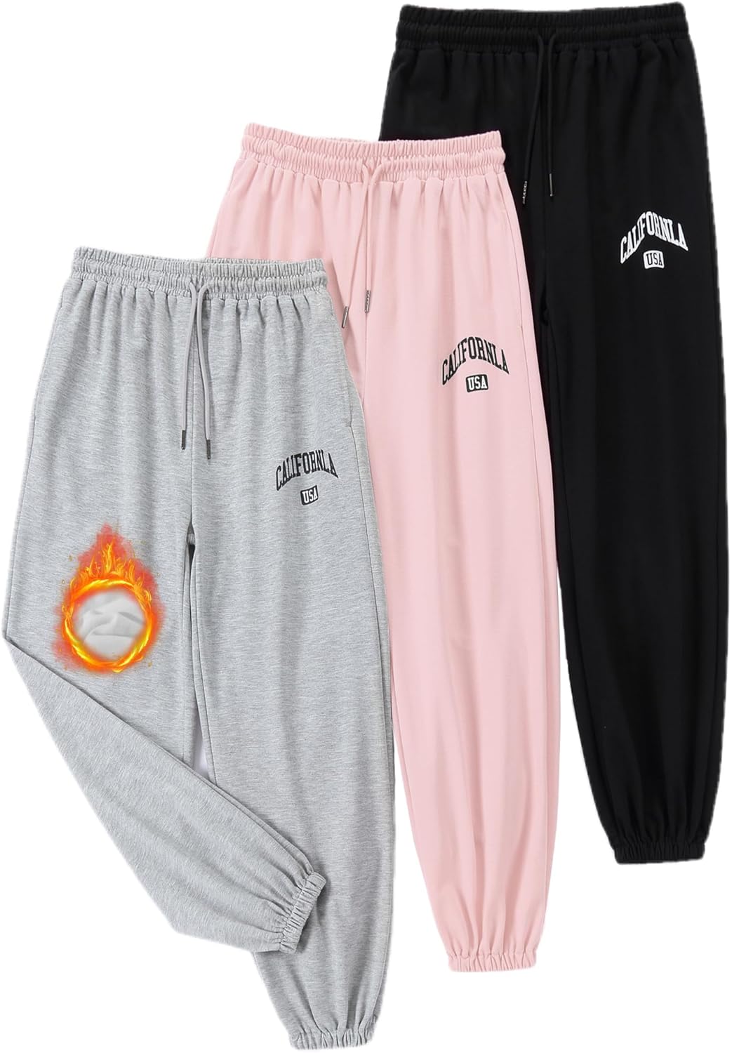 Girls Sweatpants Joggers with Pockets for Trendy Tween Style