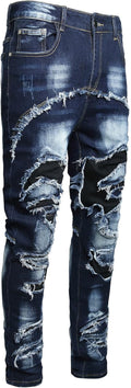 Men's Fashionable Slim Fit Jeans for Everyday Casual Wear