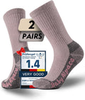 Alpaca Wool Hiking Socks Thermal Crew Socks - Warm Fleece