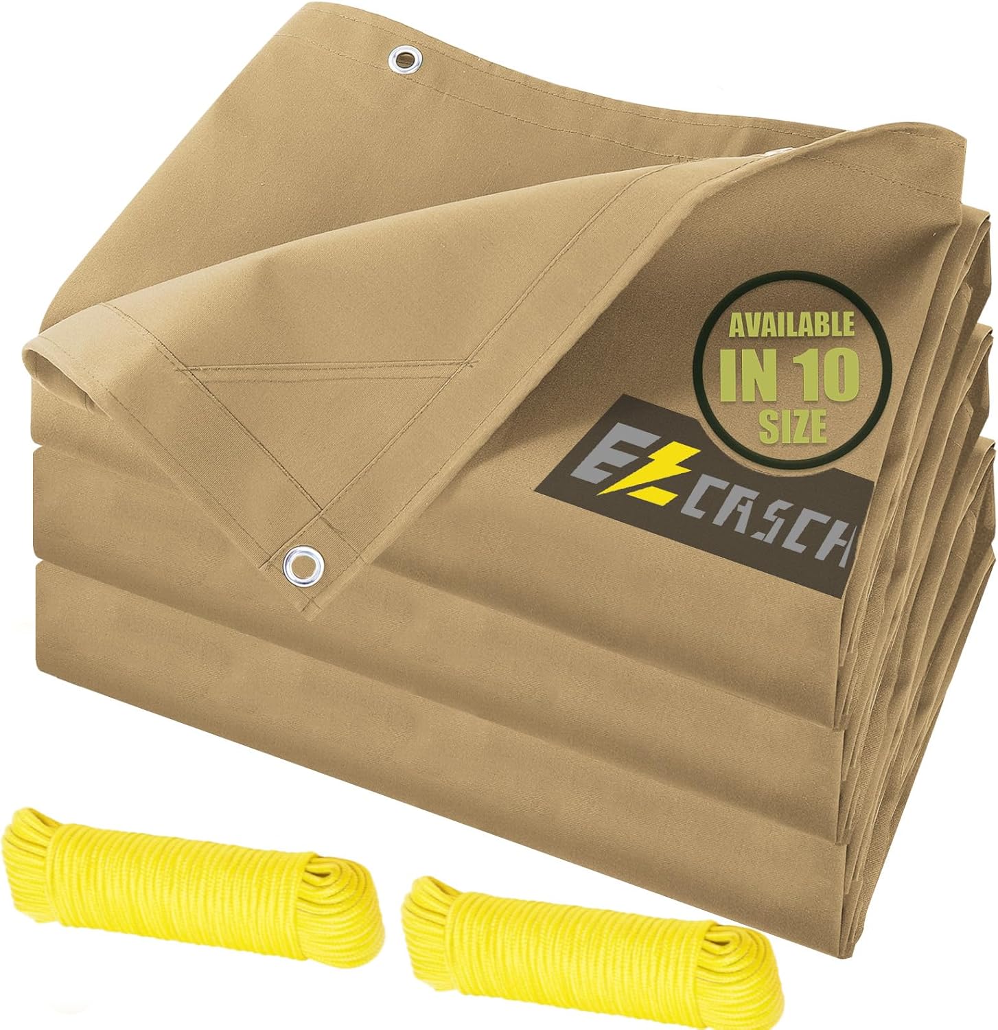 20x30 Heavy Duty Water Resistant Canvas Tarp with Grommets