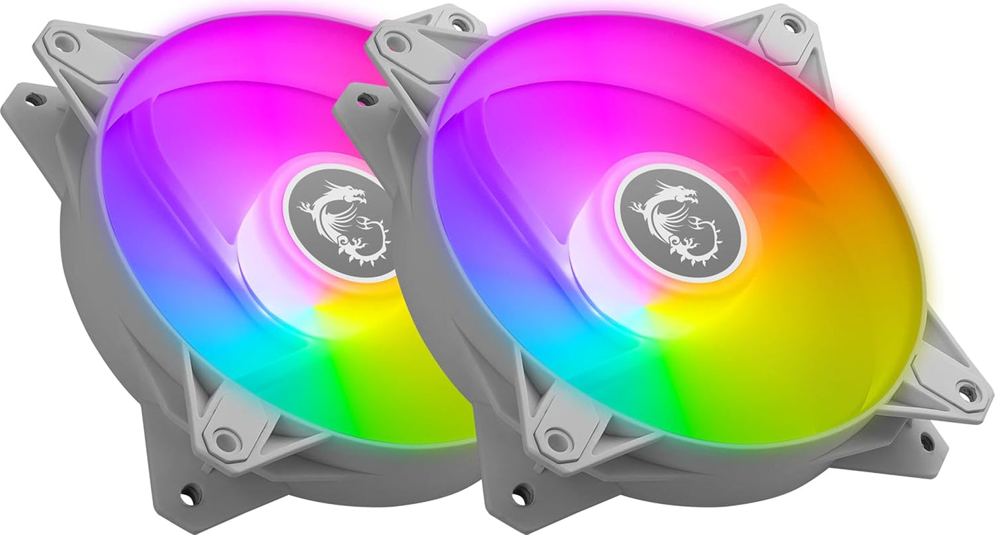 MSI MPG F120 ARGB Fans with High Airflow and Anti-Vibration