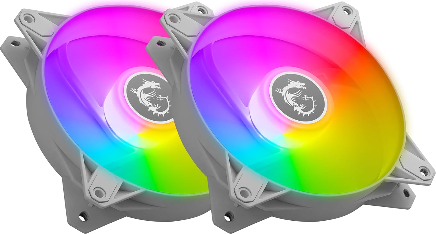 MSI MPG F120 ARGB Fans with High Airflow and Anti-Vibration