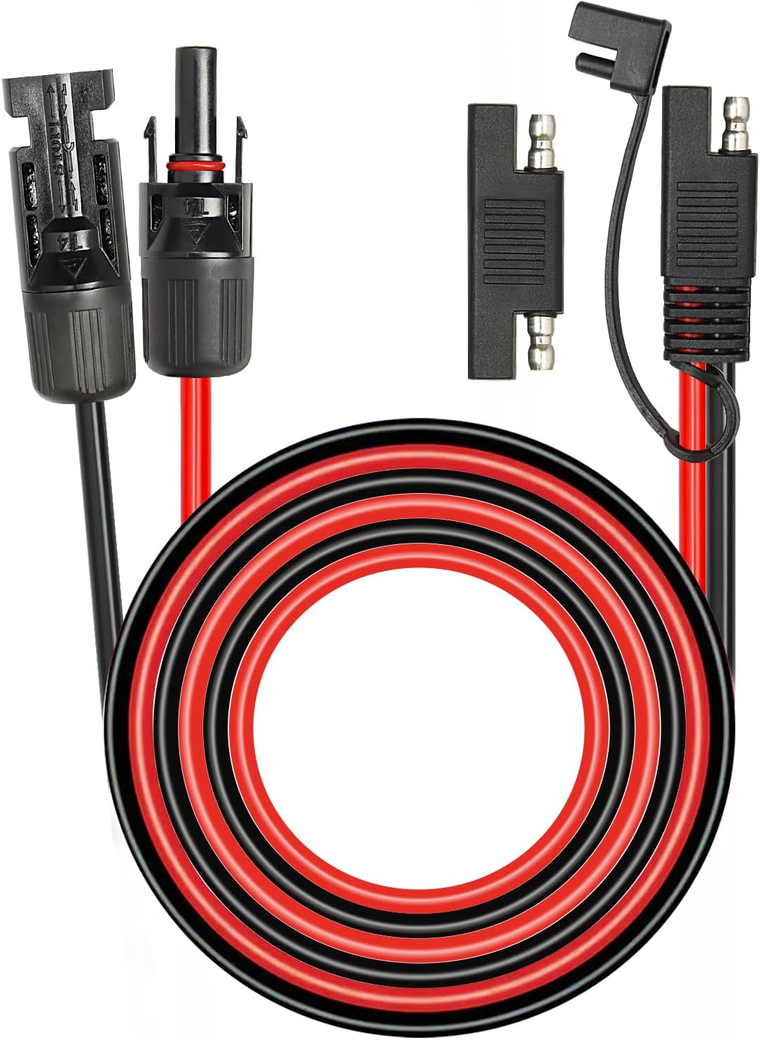 20FT 10AWG Solar Panel to SAE Adapter Cable for RV Use