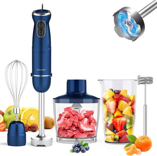 5-in-1 1000W Handheld Blender Set - Effortless Versatility