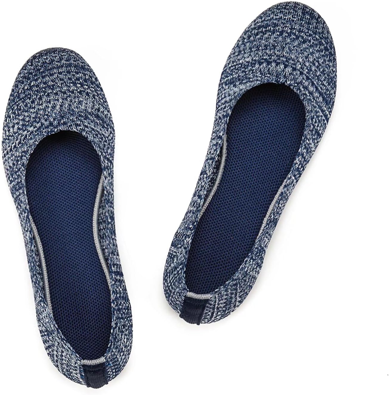 Comfortable Knit Ballet Flat Shoes for Women by Frank Mully