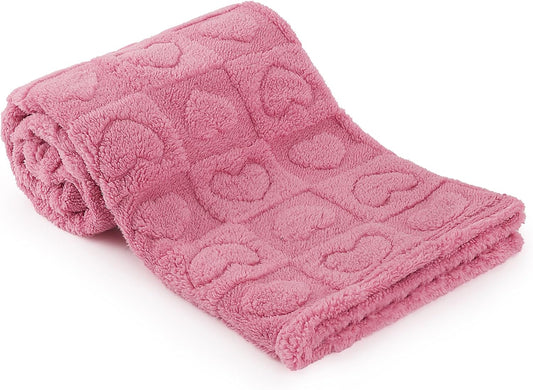 Heart Checkered Baby Blanket by VEIDIA: Cozy Comfort for Infants