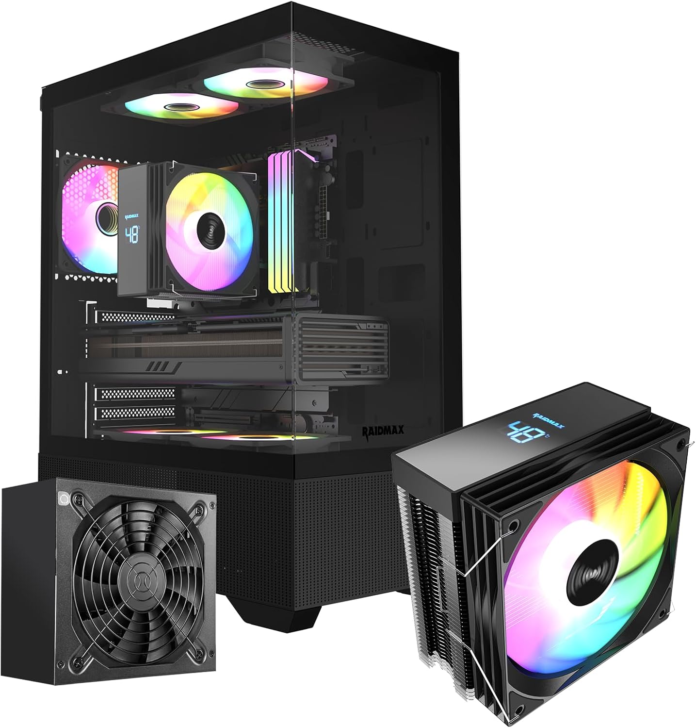 Raidmax I802 Mesh Air Flow Compact ATX Mid Tower Case Review