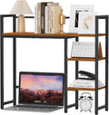Snughome Desk Shelf 31.9 in Desktop Organizer Shelf - Compact 4-Tier