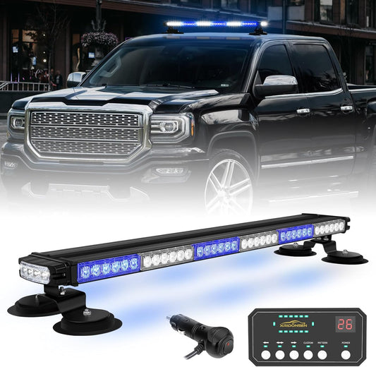 XRIDONSEN 28.4in Emergency Light Bar for Firefighters and Police