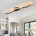 Dimmable LED Ceiling Light 46.4in Linear Flush Mount - Remote Control