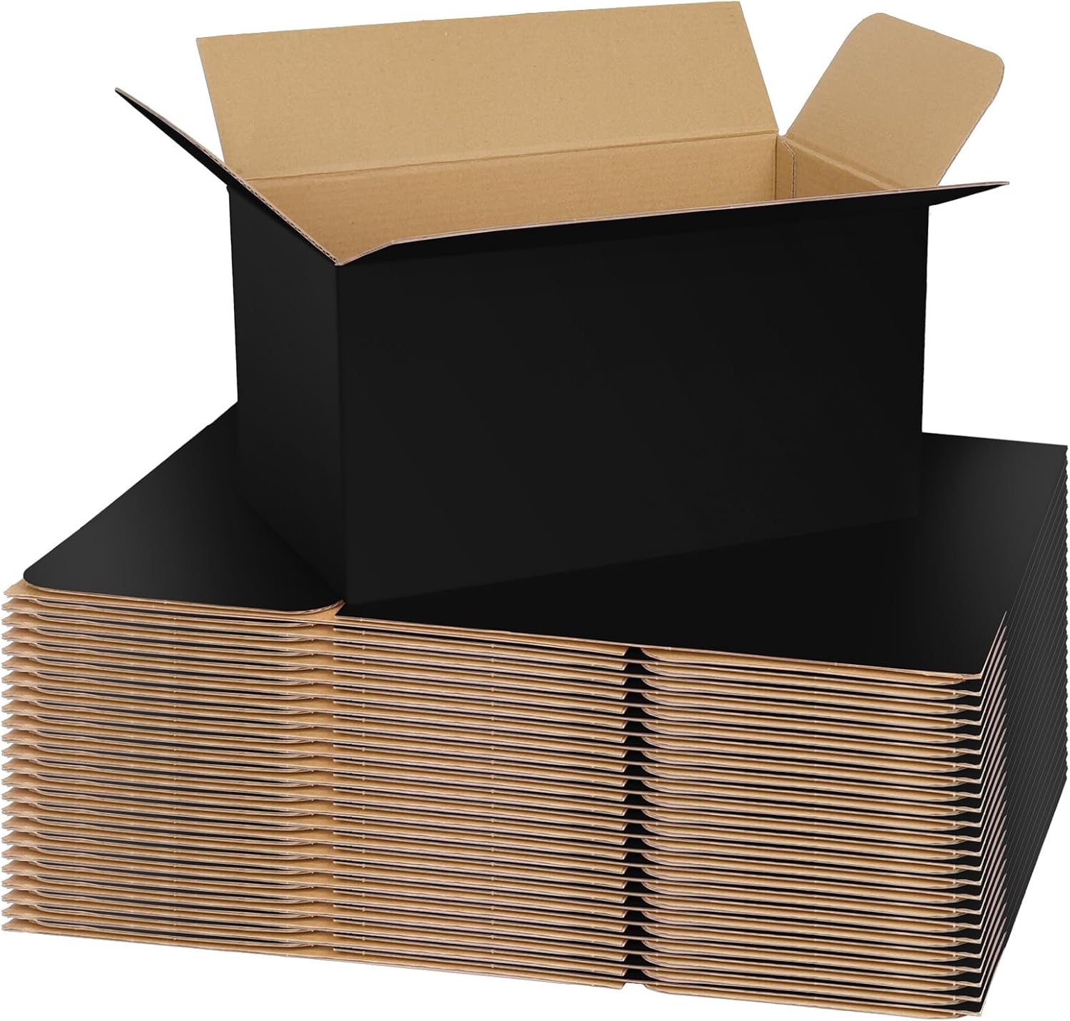 30 Pack 11x6x6 Black Shipping Boxes for Reliable Packing Needs