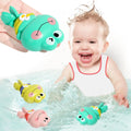 Baby Bath Toys for Kids Ages 6-12 Months - 3 Pack Swimming Frogs