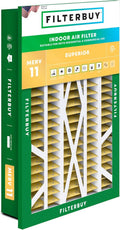 Filterbuy 16x25x5 Air Filter MERV 11 - Pet & Allergy Defense