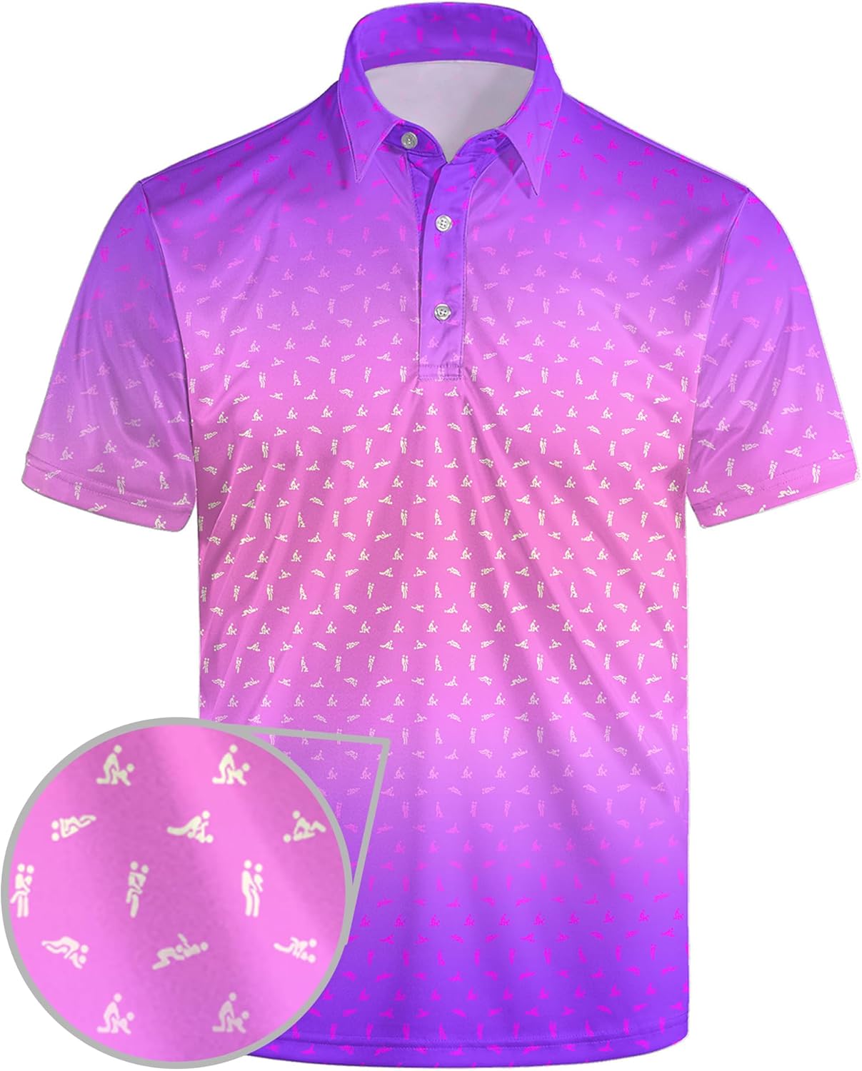 Funny Golf Polo Shirts for Men - Performance and Style Combined