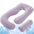 Cooling Pregnancy Pillow Cover for 55 to 57 Inch Pillows