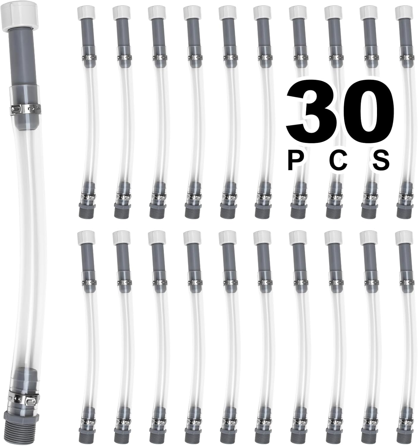 30 PCS Fuel Jug Hose Replacement for 3/5 Gallon Gas Cans