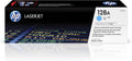 HP 128A Cyan Toner Cartridge CE321A - Reliable Color for Office