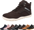 Womens Mens Winter Barefoot Boots Wide Toe Box - Warm Minimalist MeXYZ