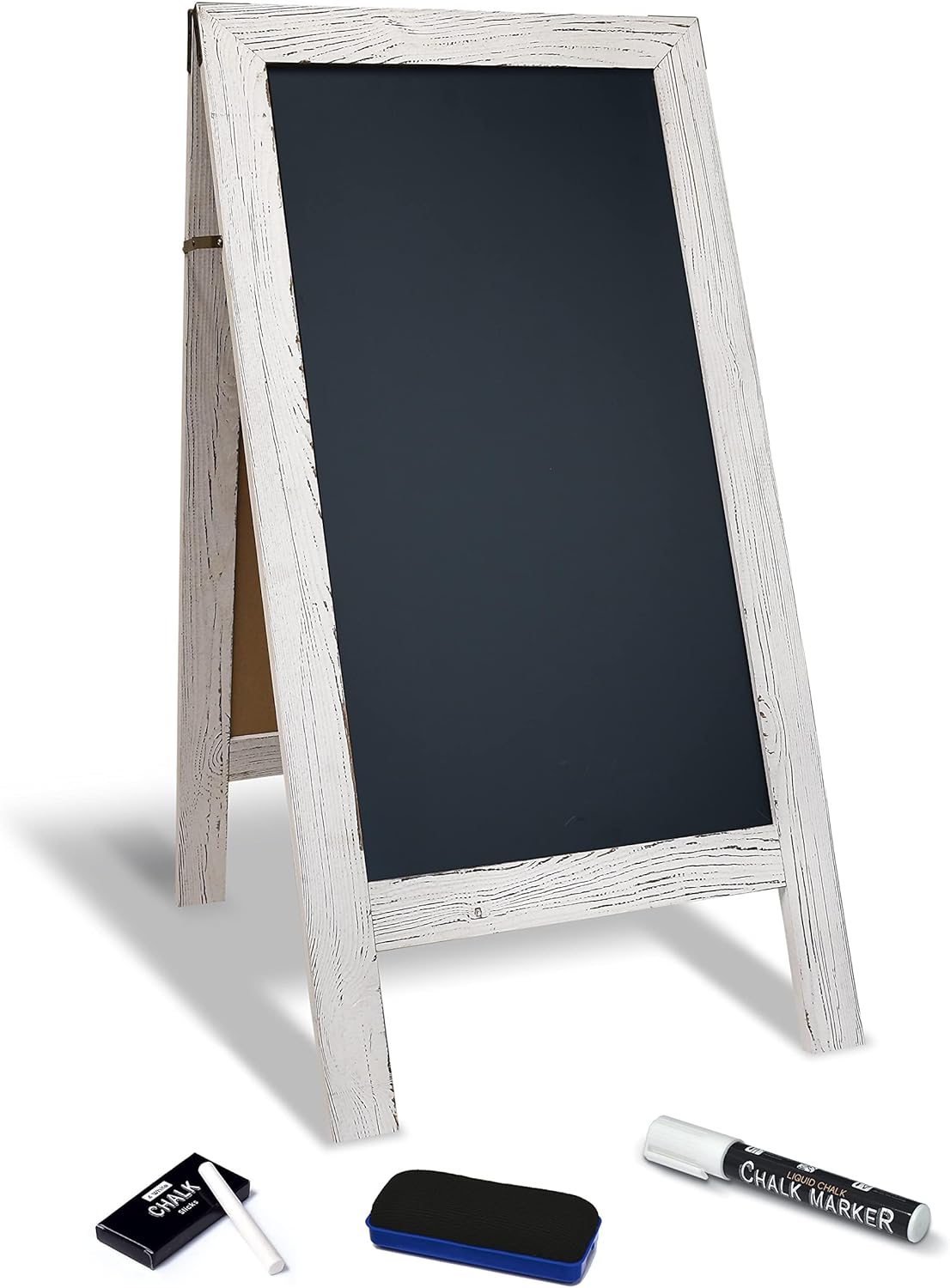 Magnetic A-Frame Chalkboard Sign for Outdoor Use, 20in x 40
