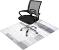 Office Chair Mat for Hardwood Floor 48 in x 60 in - Modern Grey