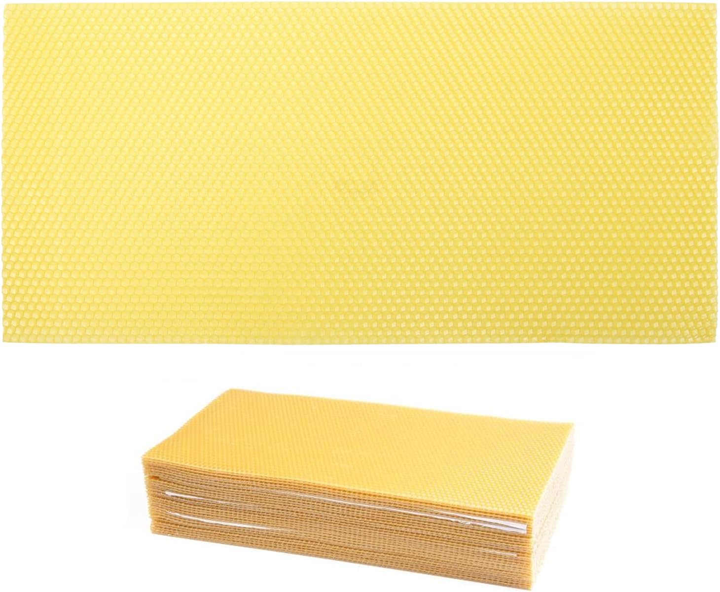 Natural Beeswax Sheets for Beekeeping & Candle Making