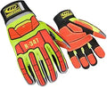 Glove Rescue Cut Resistant Large Hi-Vis - Durable Safety Glove