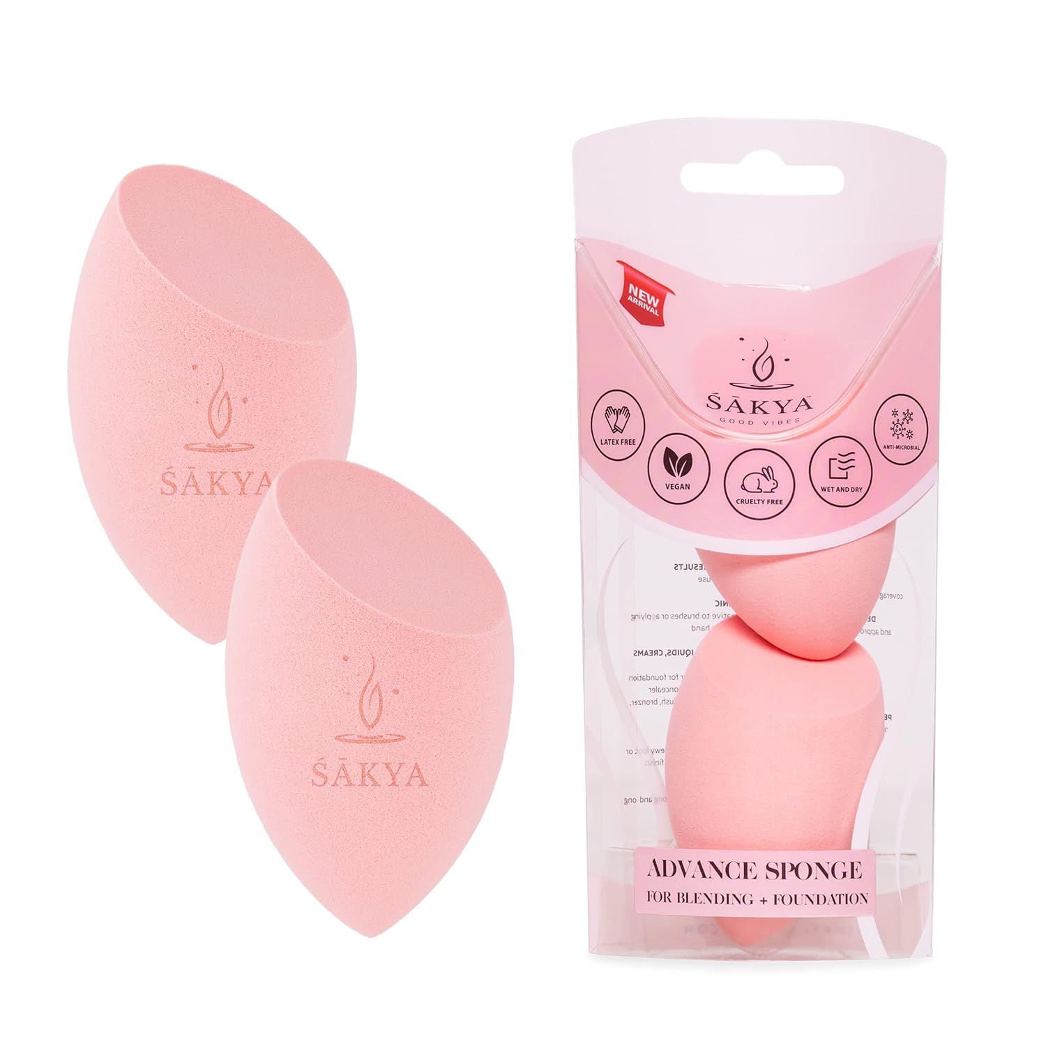Sakya Beauty Sponge Duo - Get Flawless Coverage!