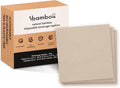 Eco-Friendly Bamboo Drink Napkins - 50 Pack