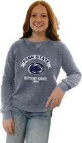 Penn State Nittany Lions Women's Burnout Crewneck Sweatshirt - Vintage