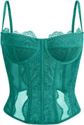 Fashionable Lace Corset Tops for Women - Ideal for Evening Wear