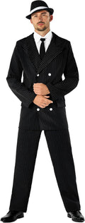 Gangster Costume Men - 1920s Roaring 20s Pinstripe Suit for Men