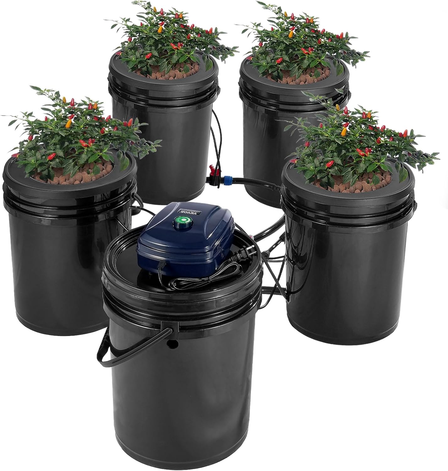 VEVOR RDWC Hydroponics Grow System for Leafy Vegetables